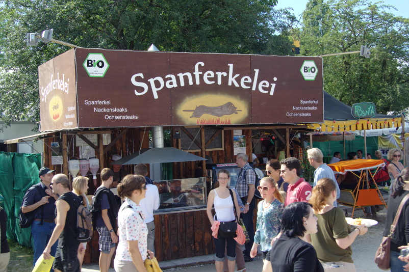 unser Spanferkelstand